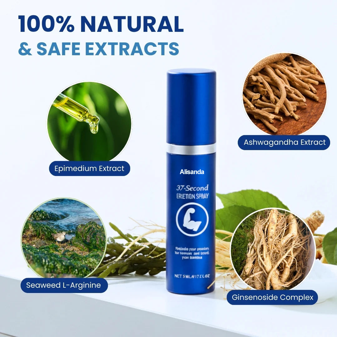 🔥New-Year flash deal⚡:Alisanda™ 37-Second Erection Spray