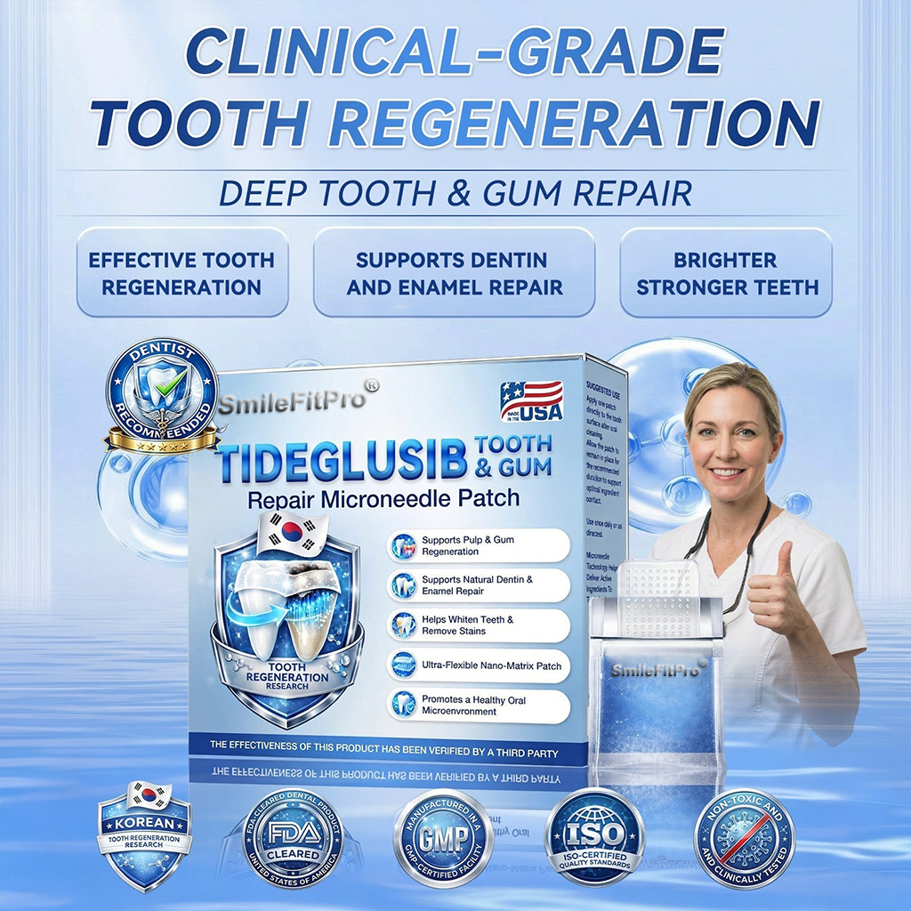 🦷 50% OFF Today🔥 – Advanced Tooth & Gum Care Strips | Whiter, Stronger, Healthier Smile
