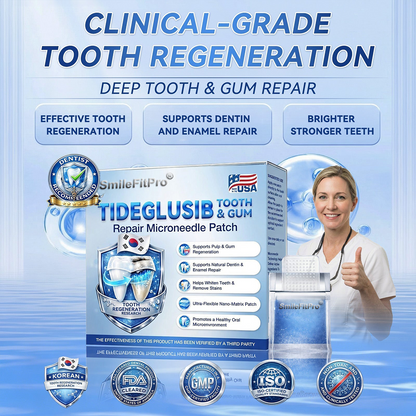 🦷 50% OFF Today🔥 – Advanced Tooth & Gum Care Strips | Whiter, Stronger, Healthier Smile