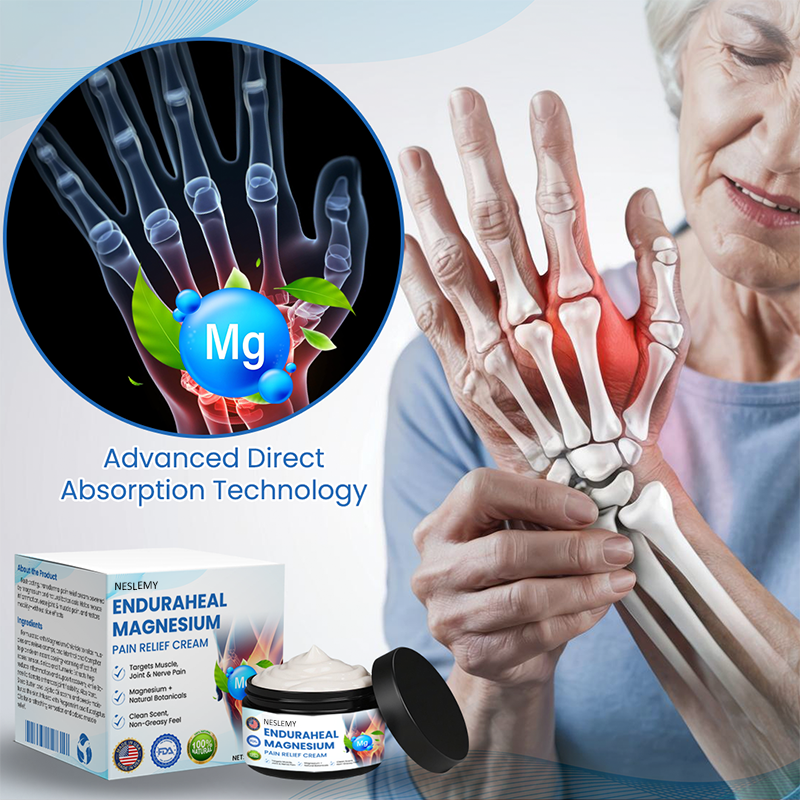 𝐍𝐄𝐒𝐋𝐄𝐌𝐘® 𝐄𝐧𝐝𝐮𝐫𝐚𝐇𝐞𝐚𝐥 𝐌𝐚𝐠𝐧𝐞𝐬𝐢𝐮𝐦 𝐏𝐚𝐢𝐧 𝐑𝐞𝐥𝐢𝐞𝐟 𝐂𝐫𝐞𝐚𝐦 (Treats Arthritis, Neuropathy, Rheumatism, Sports Injuries & More)