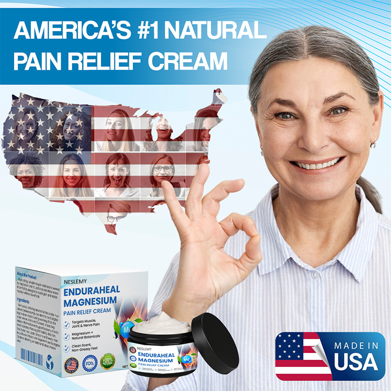 𝐍𝐄𝐒𝐋𝐄𝐌𝐘® 𝐄𝐧𝐝𝐮𝐫𝐚𝐇𝐞𝐚𝐥 𝐌𝐚𝐠𝐧𝐞𝐬𝐢𝐮𝐦 𝐏𝐚𝐢𝐧 𝐑𝐞𝐥𝐢𝐞𝐟 𝐂𝐫𝐞𝐚𝐦 (Treats Arthritis, Neuropathy, Rheumatism, Sports Injuries & More)