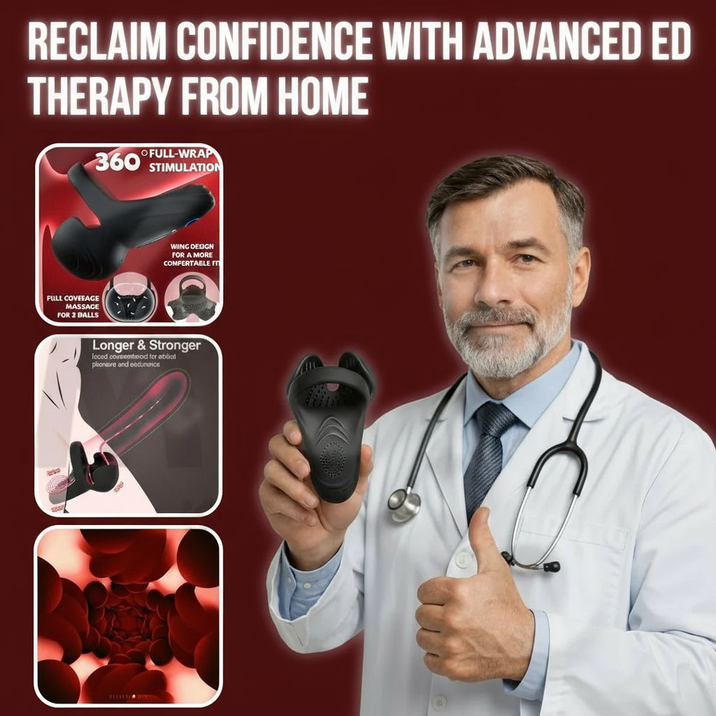 Kaydenth™ Vibrating electric male masturbation lock ring charging