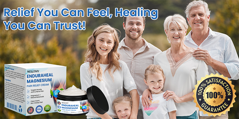 𝐍𝐄𝐒𝐋𝐄𝐌𝐘® 𝐄𝐧𝐝𝐮𝐫𝐚𝐇𝐞𝐚𝐥 𝐌𝐚𝐠𝐧𝐞𝐬𝐢𝐮𝐦 𝐏𝐚𝐢𝐧 𝐑𝐞𝐥𝐢𝐞𝐟 𝐂𝐫𝐞𝐚𝐦 (Treats Arthritis, Neuropathy, Rheumatism, Sports Injuries & More)