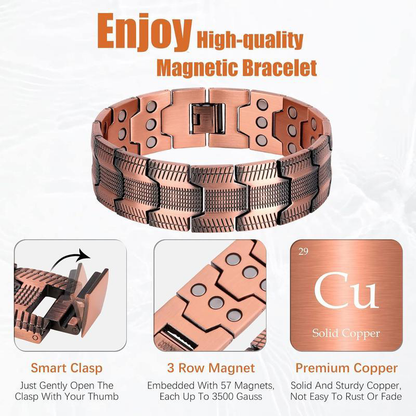 ✨Copper  bracelet——Relieve fatigue and promote blood circulation