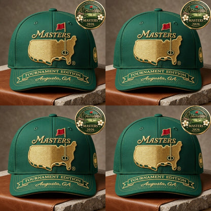 ⛳ LAST DAY 50% OFF🔥LIMITED EDITION-Masters Tournament Edition Structured Hat – Augusta National Official Style