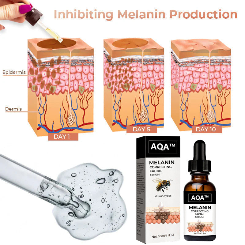 ✨Fast Dark Spot Remover-AQA™  Melanin Correcting Facial Serum(🔥Last Day Promotion 60% OFF)