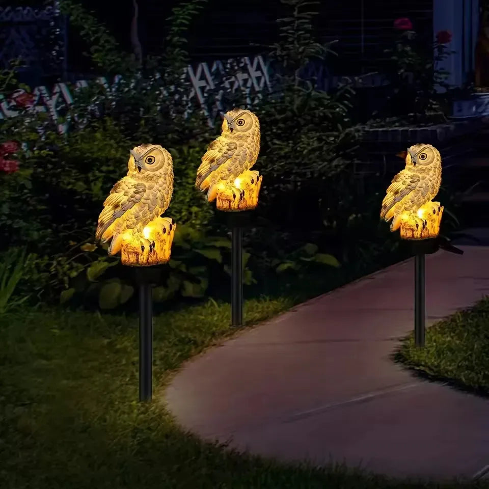 🦉 50% OFF Today – Solar Owl Garden Light | Auto On at Night & 100% Waterproof