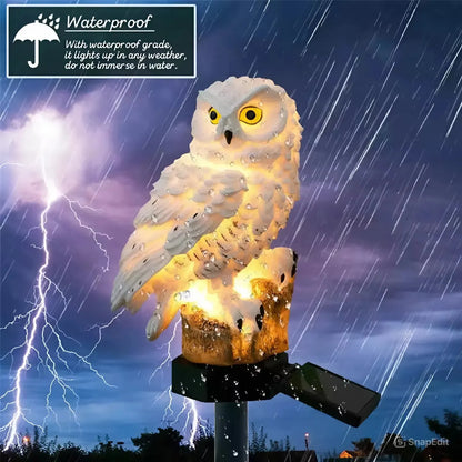🦉 50% OFF Today – Solar Owl Garden Light | Auto On at Night & 100% Waterproof