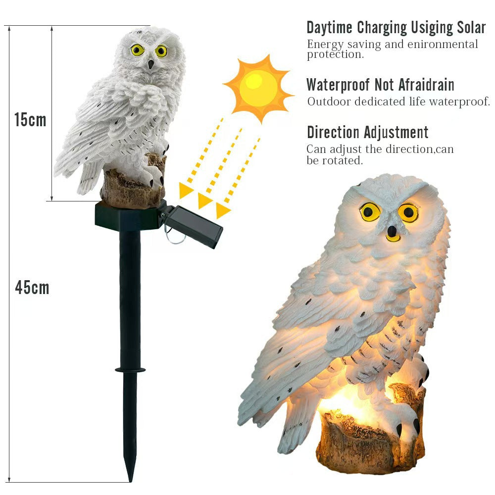🦉 50% OFF Today – Solar Owl Garden Light | Auto On at Night & 100% Waterproof