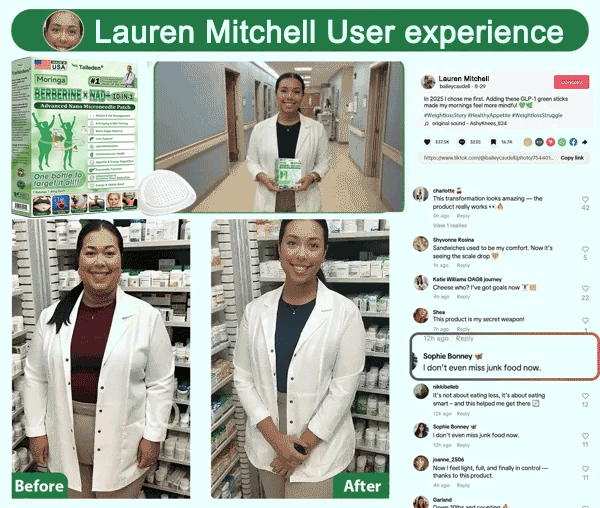 🇺🇸 𝐎𝐟𝐟𝐢𝐜𝐢𝐚𝐥 𝐔𝐒 𝐒𝐭𝐨𝐫𝐞 | 🧑‍⚕️🩺 𝐓𝐚𝐢𝐥e𝐝𝐞𝐧® Moringa · Berberine × NAD+ 𝟏𝟎-𝐢𝐧-𝟏 𝐀𝐝𝐯𝐚𝐧𝐜𝐞𝐝 𝐍𝐚𝐧𝐨 𝐌𝐢𝐜𝐫𝐨𝐧𝐞𝐞𝐝𝐥𝐞 𝐏𝐚𝐭𝐜𝐡 — 𝐎𝐧𝐜𝐞 𝐃𝐚𝐢𝐥𝐲, 𝐕𝐢𝐬𝐢𝐛𝐥𝐞 𝐑𝐞𝐬𝐮𝐥𝐭𝐬 𝐢𝐧 𝟕 𝐃𝐚𝐲𝐬