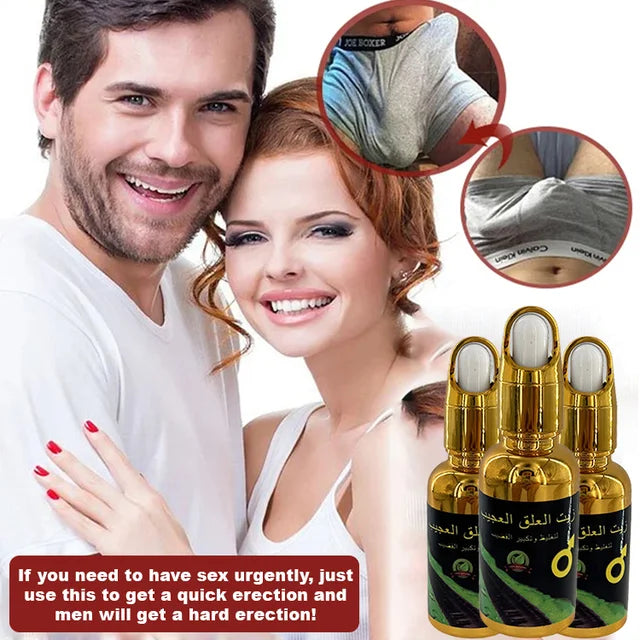 🔥Effective in one second🔥 Leech essential oil for male private parts swelling