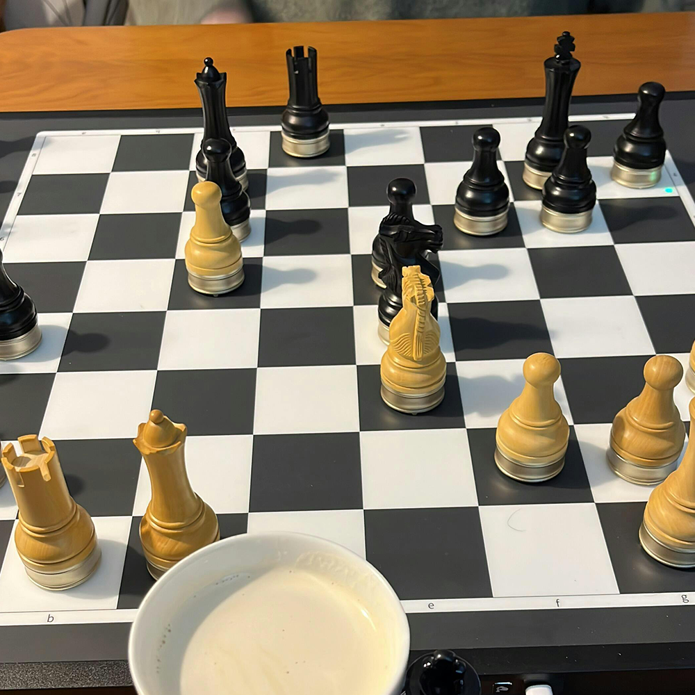 🔥Kaydenth™ Advanced Robotic Chessboard with Wooden Pieces — 66% OFF Today Only!