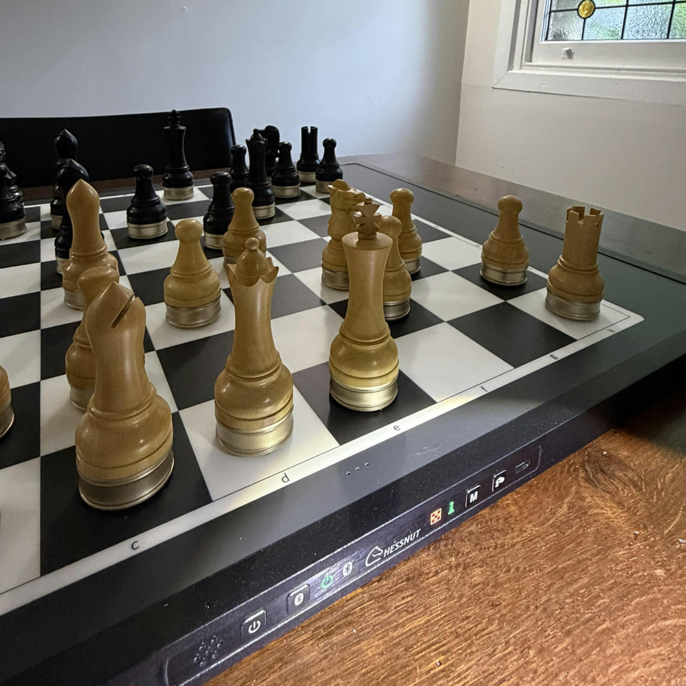 🔥Kaydenth™ Advanced Robotic Chessboard with Wooden Pieces — 66% OFF Today Only!